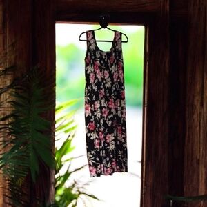 Women's Plus Size Sleeveless Scoop Neck Sundress